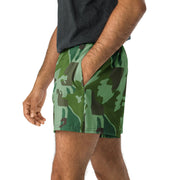 KOPASGAT Vertical Stripe 1969 CAMO Unisex Athletic Shorts - XS