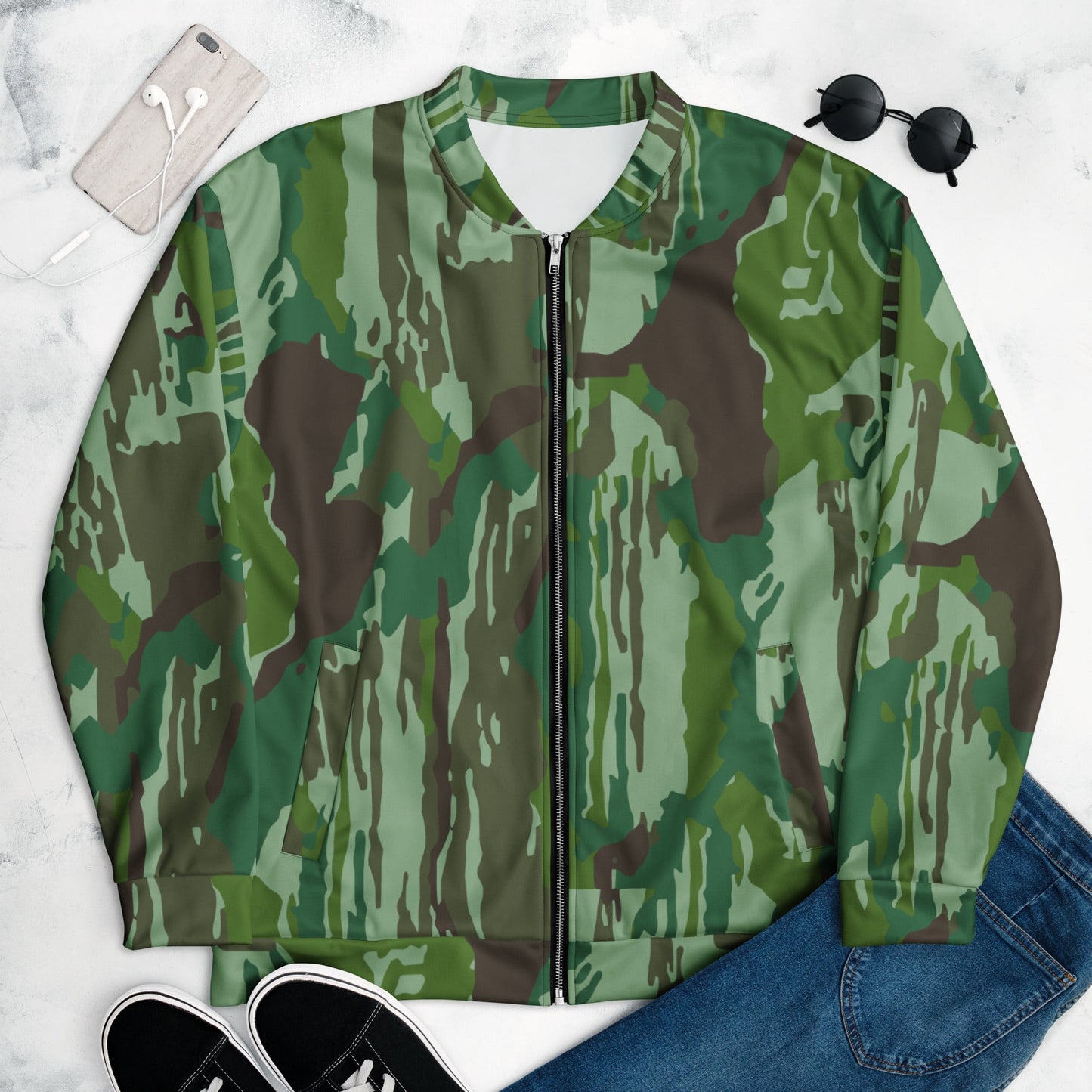 Indonesian KOPASGAT 1969 CAMO Unisex Bomber Jacket