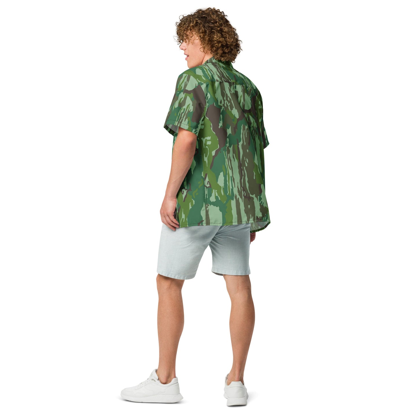 Indonesian KOPASGAT 1969 CAMO Unisex Short-Sleeve Button Shirt