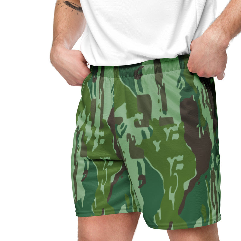 KOPASGAT Vertical Stripe 1969 CAMO Unisex Mesh Shorts