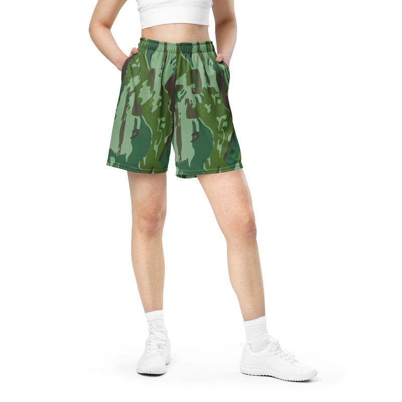 KOPASGAT Vertical Stripe 1969 CAMO Unisex Mesh Shorts