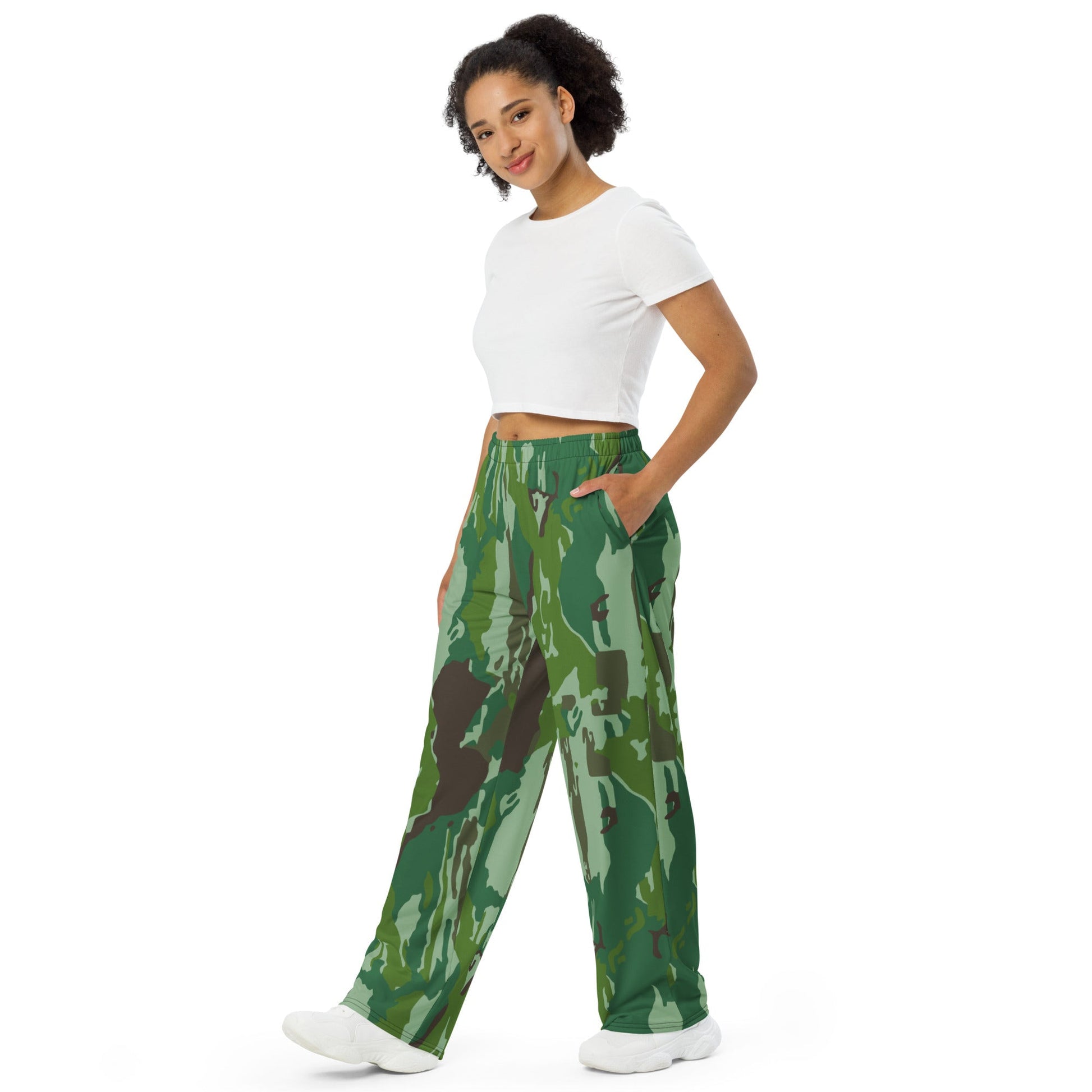 Indonesian KOPASGAT 1969 CAMO Unisex Wide-Leg Leisure Pants
