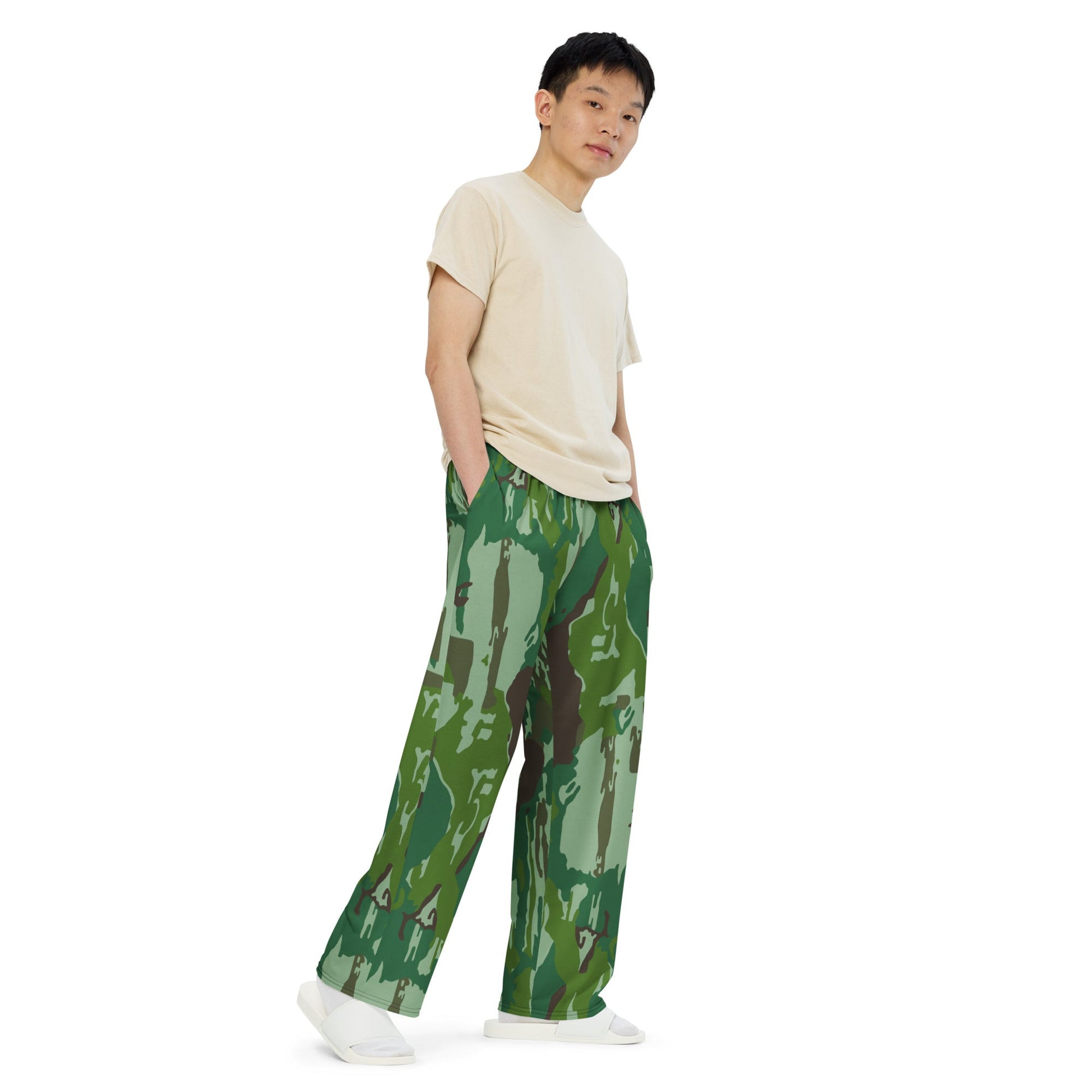 Indonesian KOPASGAT 1969 CAMO Unisex Wide-Leg Leisure Pants