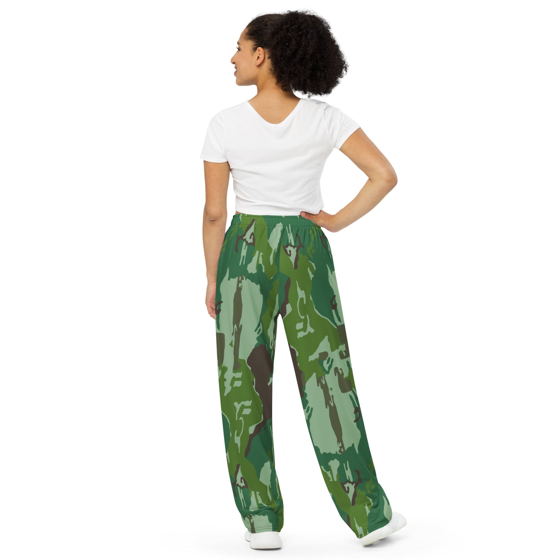 Indonesian KOPASGAT 1969 CAMO Unisex Wide-Leg Leisure Pants