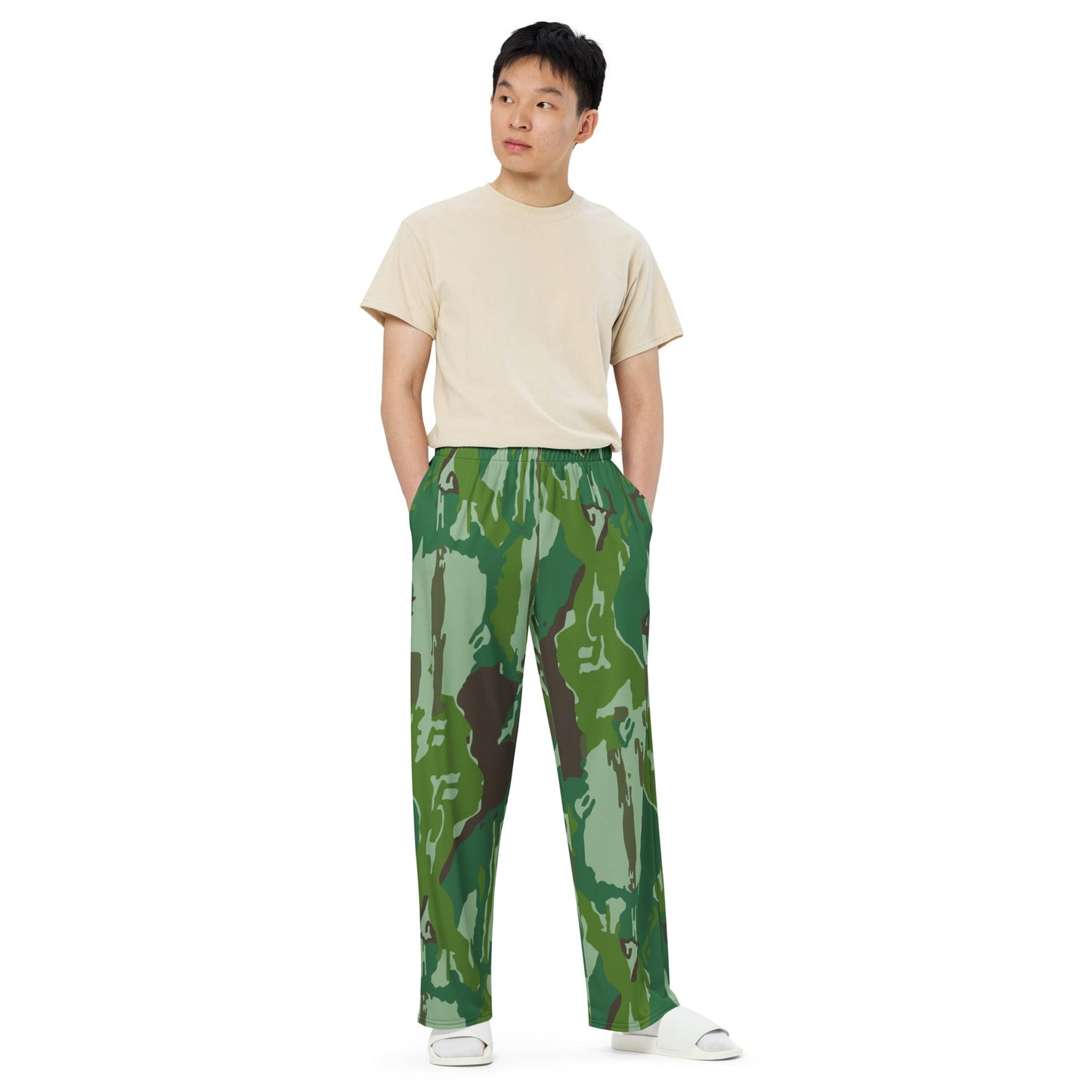 Indonesian KOPASGAT 1969 CAMO Unisex Wide-Leg Leisure Pants