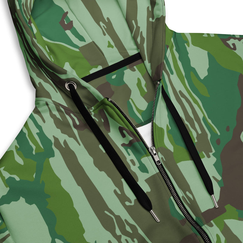 KOPASGAT Vertical Stripe 1969 CAMO Unisex Zip Hoodie