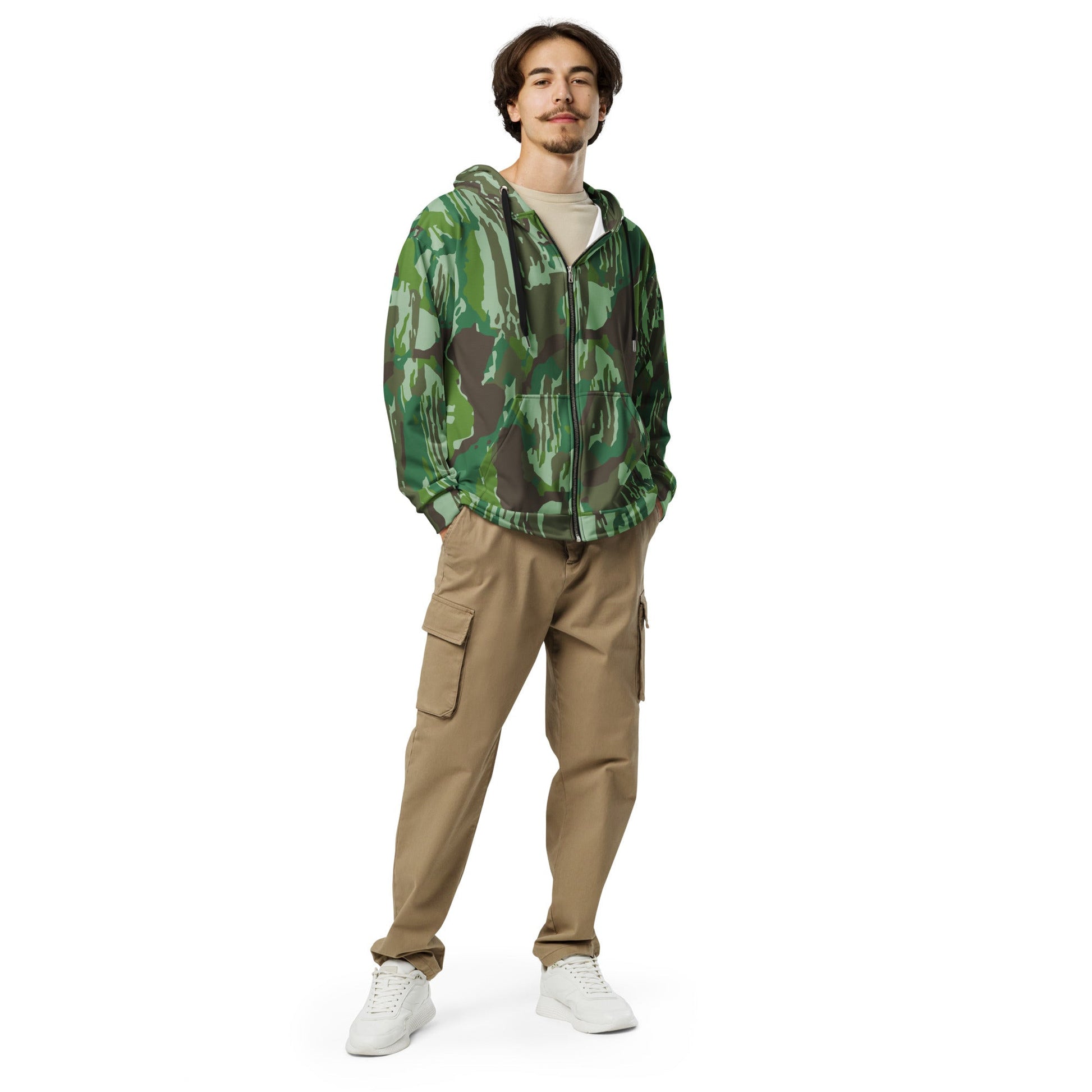 Indonesian KOPASGAT 1969 CAMO Unisex zip hoodie - Zip Hoodies