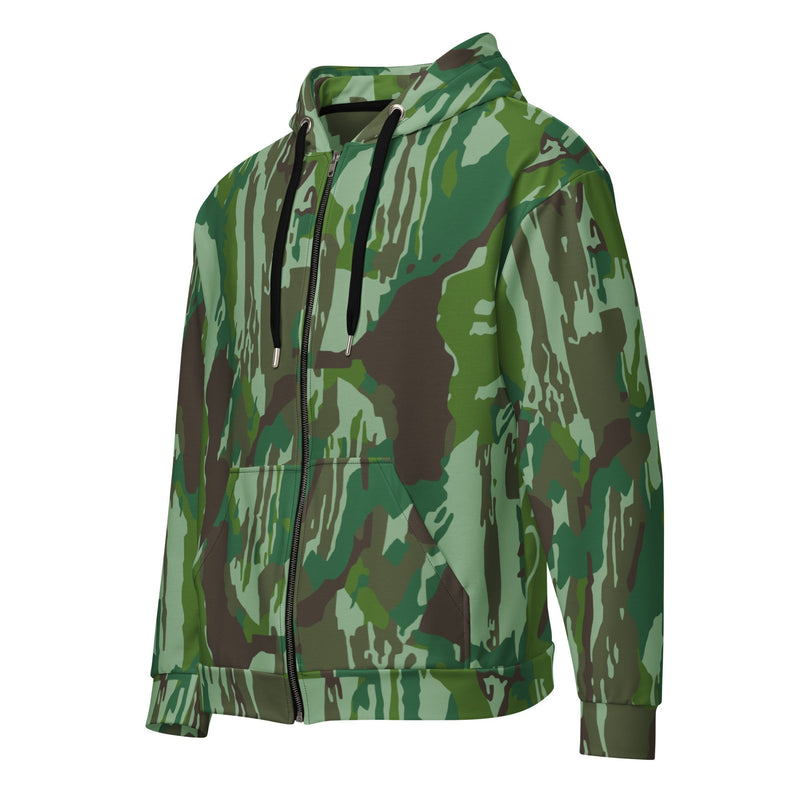 KOPASGAT Vertical Stripe 1969 CAMO Unisex Zip Hoodie