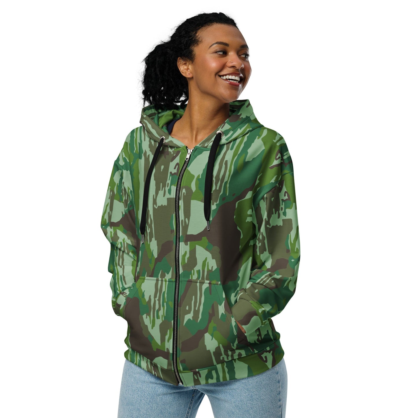 Indonesian KOPASGAT 1969 CAMO Unisex zip hoodie - Zip Hoodies