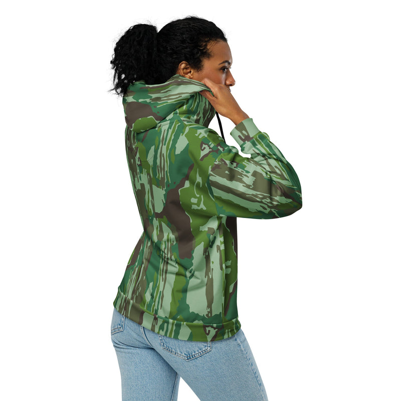 KOPASGAT Vertical Stripe 1969 CAMO Unisex Zip Hoodie