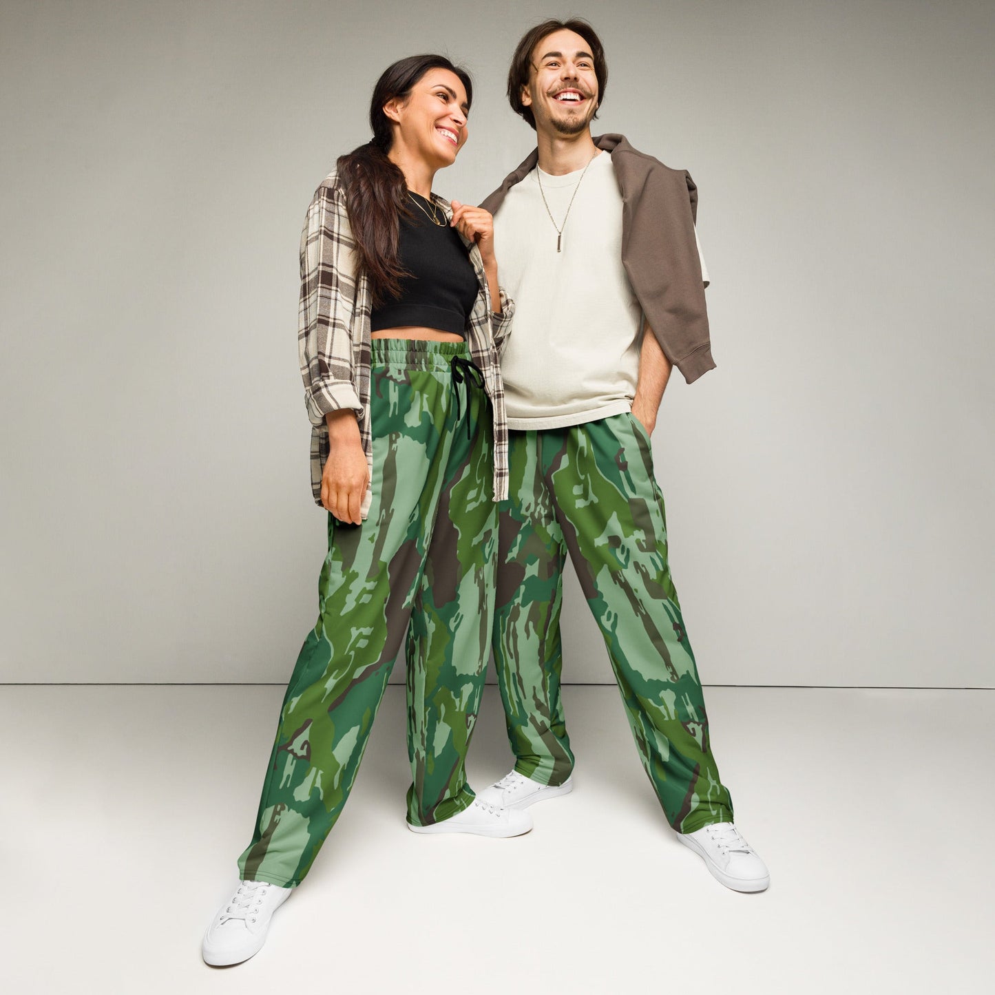 Indonesian KOPASGAT 1969 CAMO Unisex Wide-Leg Joggers - 2XS