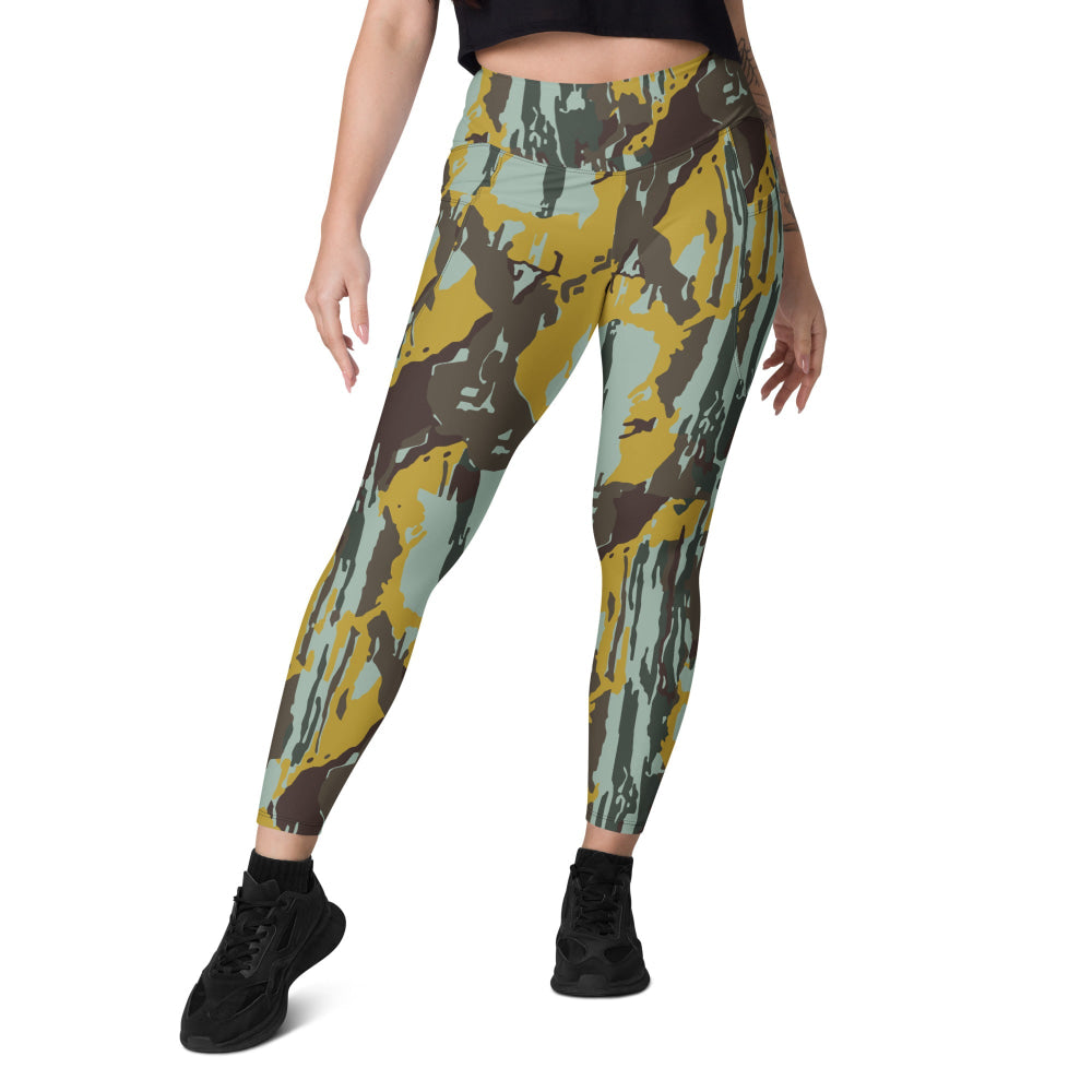 Indonesian KOPASGAT 1983 CAMO Leggings with pockets - Womens With Pockets