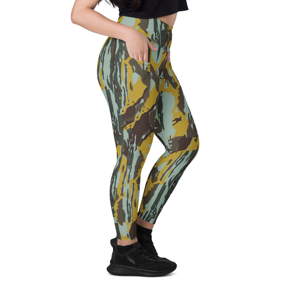 Indonesian KOPASGAT 1983 CAMO Leggings with pockets - Womens With Pockets