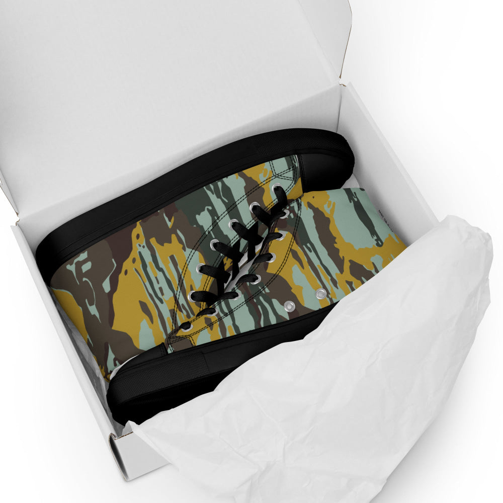 Indonesian KOPASGAT 1983 CAMO Men’s high top canvas shoes - Mens High Top Canvas Shoes