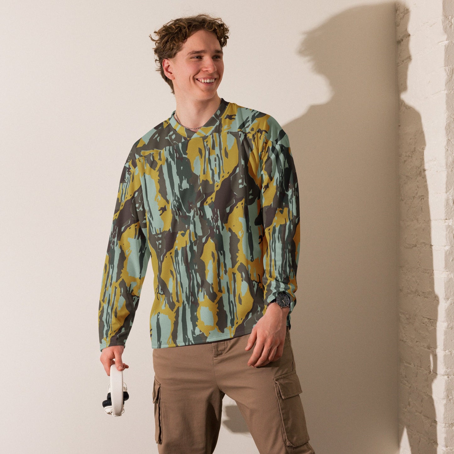 Indonesian KOPASGAT CAMO hockey fan jersey - Hockey Jerseys