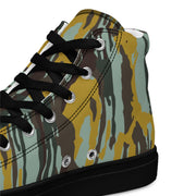 KOPASGAT Vertical Stripe CAMO Mens High-Top Canvas Shoes