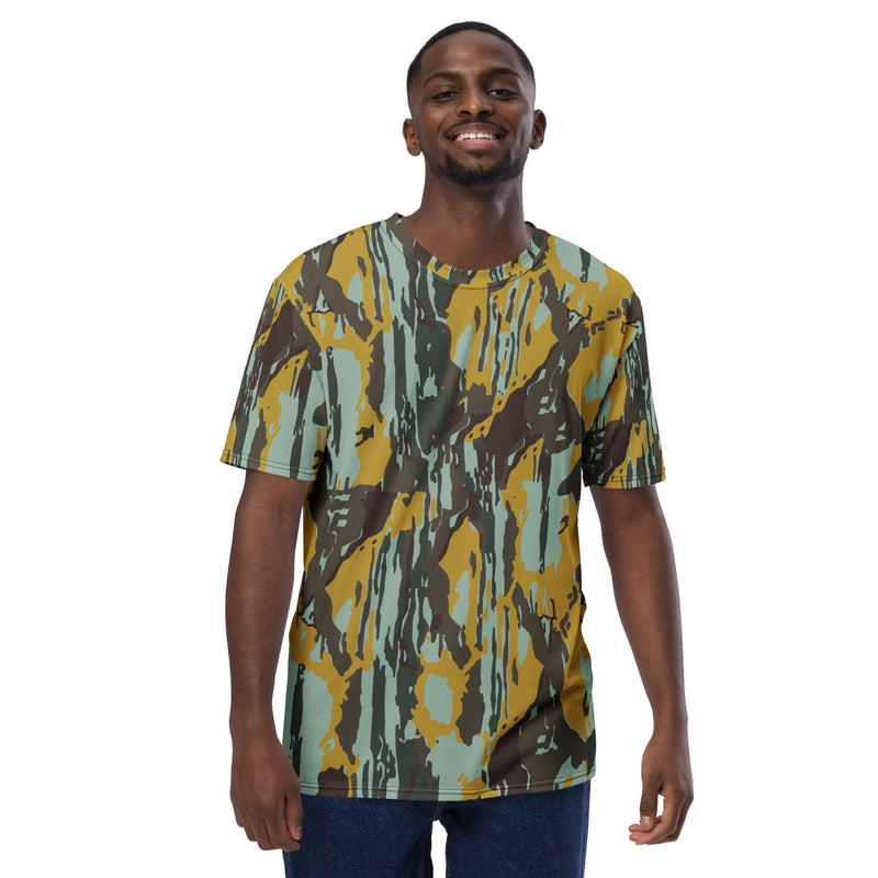 KOPASGAT Vertical Stripe CAMO Mens T-Shirt