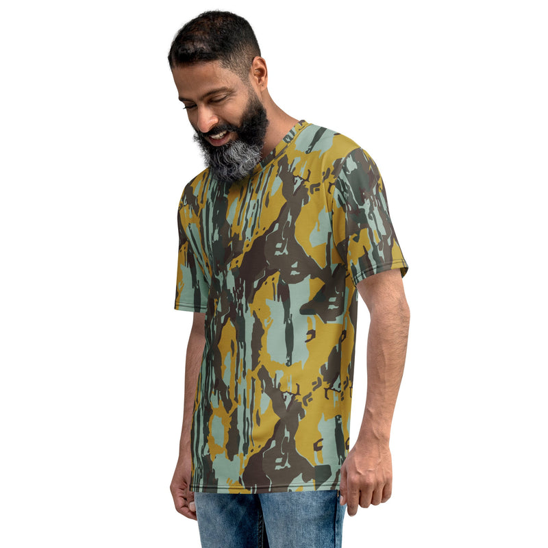 KOPASGAT Vertical Stripe CAMO Mens T-Shirt