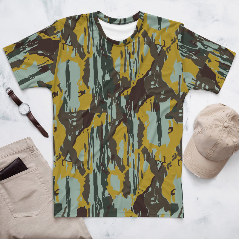 KOPASGAT Vertical Stripe CAMO Mens T-Shirt - XS
