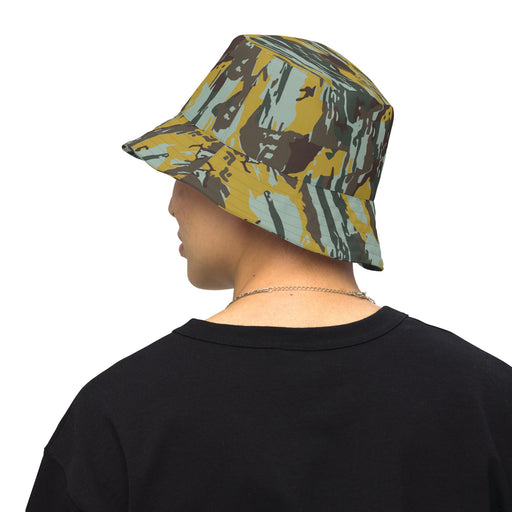 KOPASGAT Vertical Stripe CAMO Reversible Bucket Hat - S/M - Head