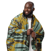 KOPASGAT Vertical Stripe CAMO Sherpa Blanket