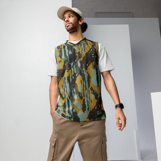 KOPASGAT Vertical Stripe CAMO Unisex Basketball Jersey - 2XS