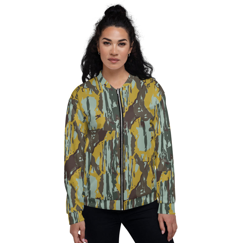 KOPASGAT Vertical Stripe CAMO Unisex Bomber Jacket