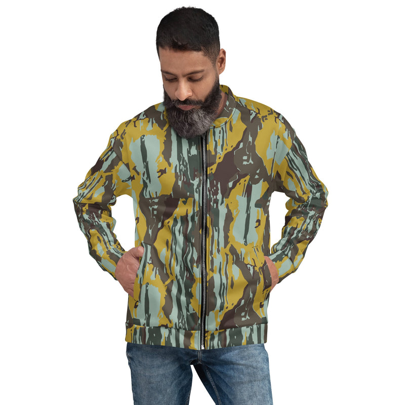 KOPASGAT Vertical Stripe CAMO Unisex Bomber Jacket