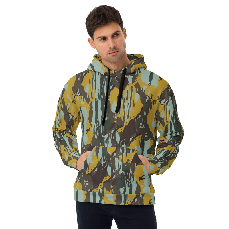 KOPASGAT Vertical Stripe CAMO Unisex Hoodie - 2XS