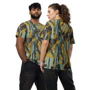 KOPASGAT Vertical Stripe CAMO Unisex Sports Jersey - 2XS