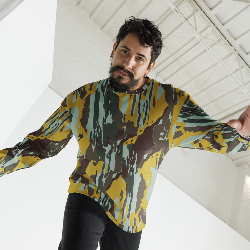 KOPASGAT Vertical Stripe CAMO Unisex Sweatshirt