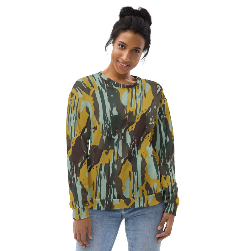 KOPASGAT Vertical Stripe CAMO Unisex Sweatshirt