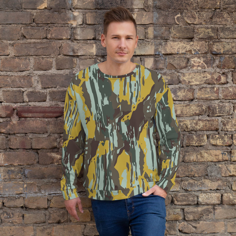 KOPASGAT Vertical Stripe CAMO Unisex Sweatshirt - XS