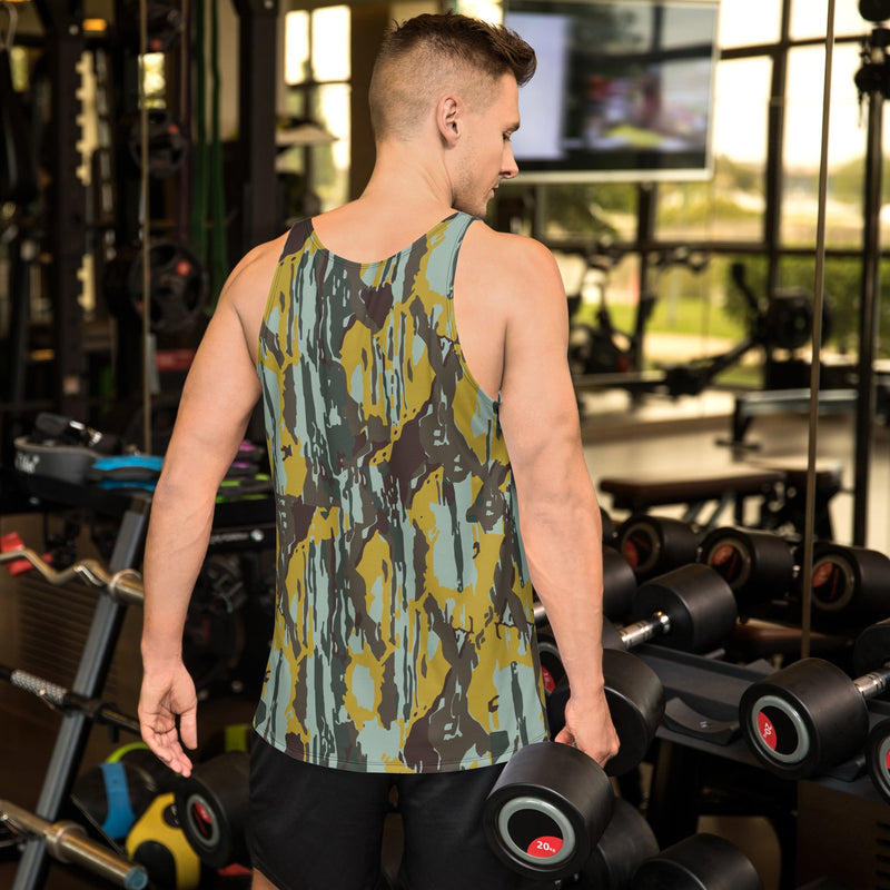 KOPASGAT Vertical Stripe CAMO Unisex Tank Top - Shirt