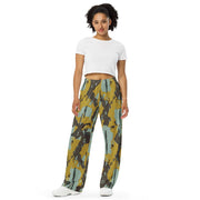 KOPASGAT Vertical Stripe CAMO Unisex Wide-Leg Leisure Pants - Pant