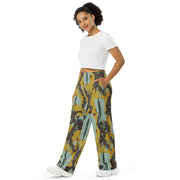 KOPASGAT Vertical Stripe CAMO Unisex Wide-Leg Leisure Pants - Pant