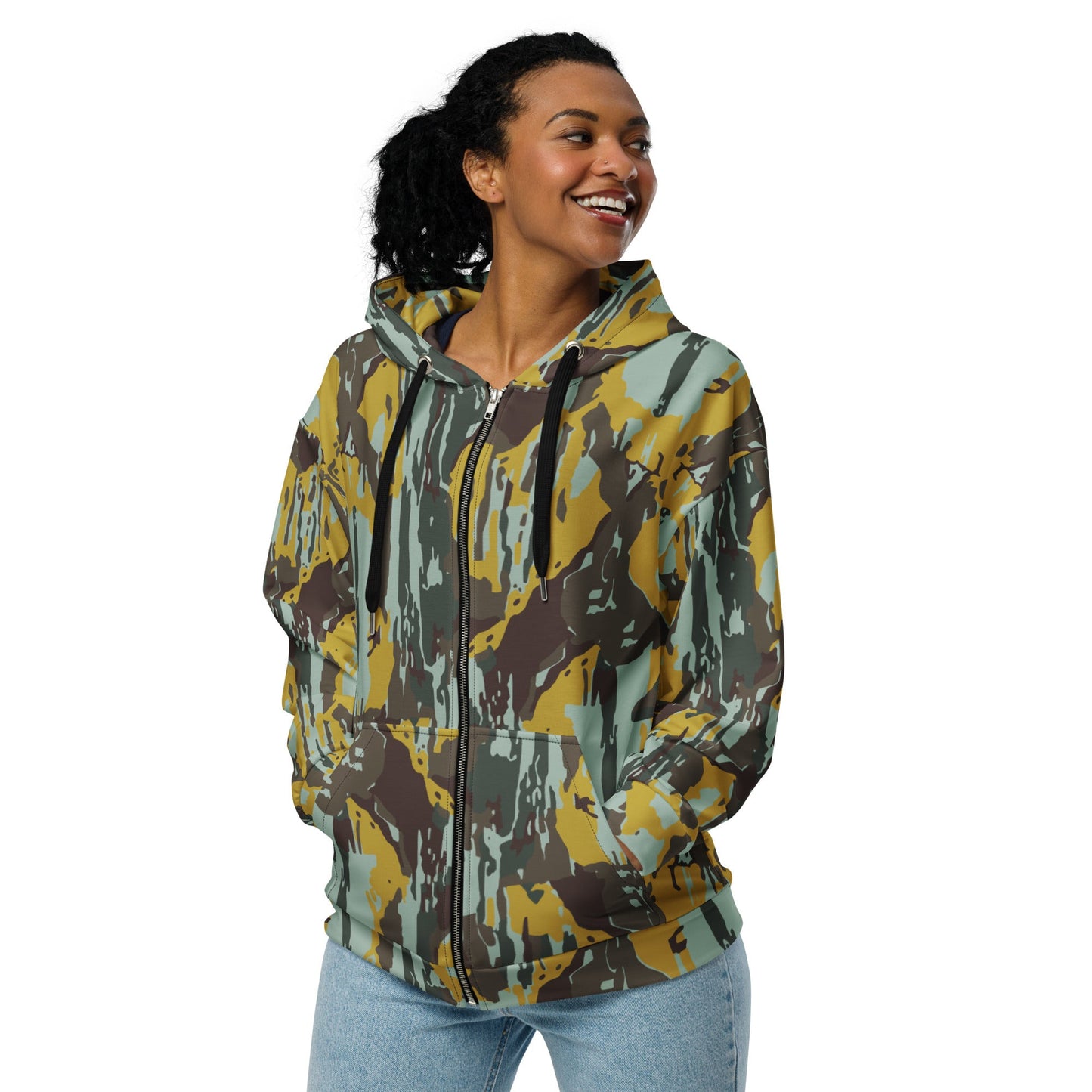 Indonesian KOPASGAT CAMO Unisex zip hoodie - Zip Hoodies