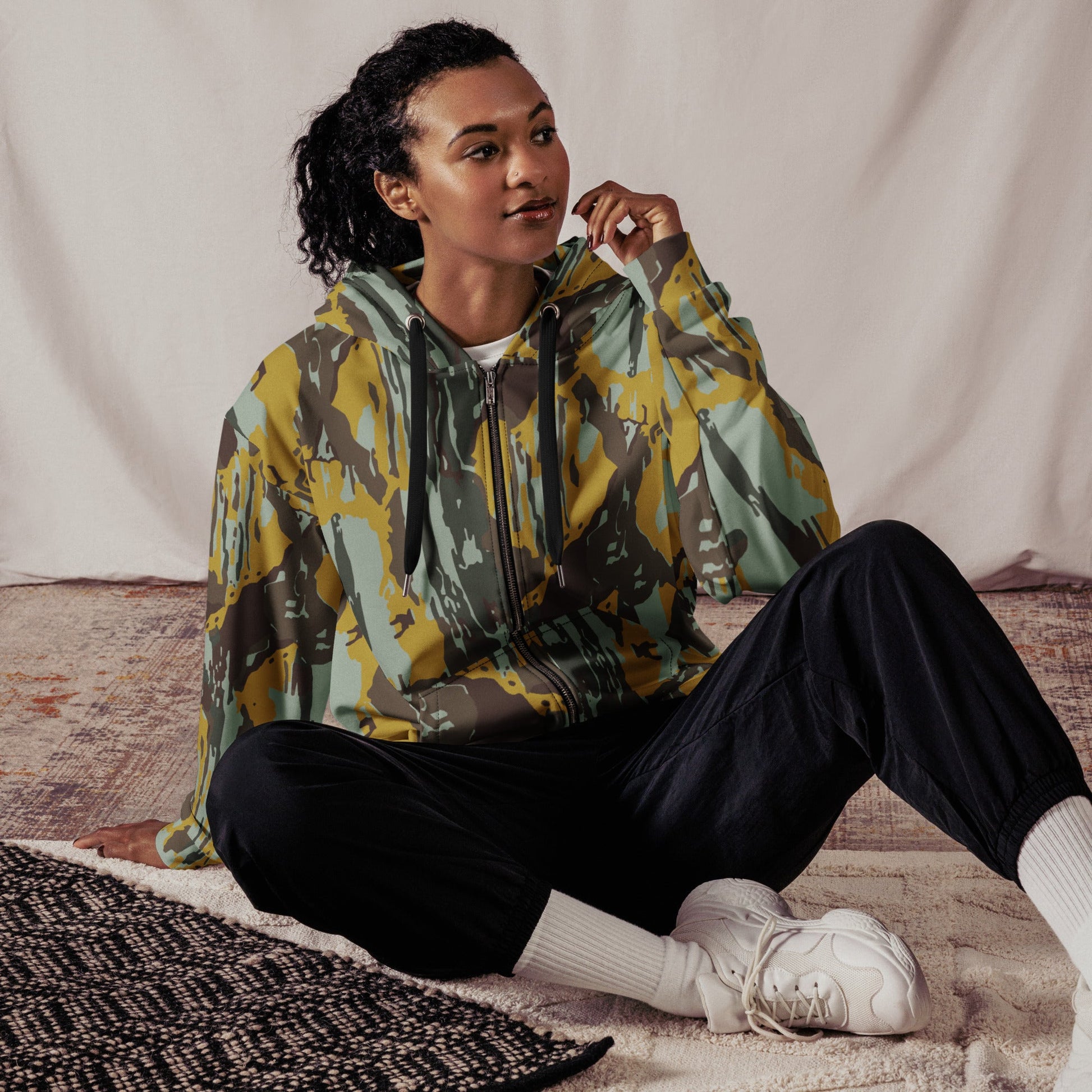 Indonesian KOPASGAT CAMO Unisex zip hoodie - Zip Hoodies