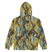 KOPASGAT Vertical Stripe CAMO Unisex Zip Hoodie