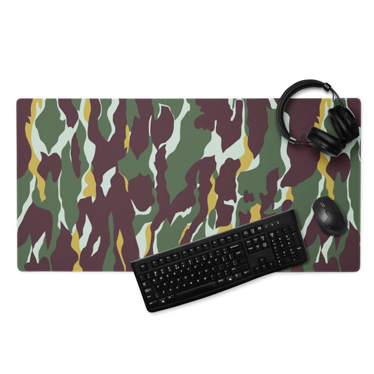 Indonesian National Police Resimen Pelopor CAMO Gaming mouse pad - 36″×18″ - Mouse Pad