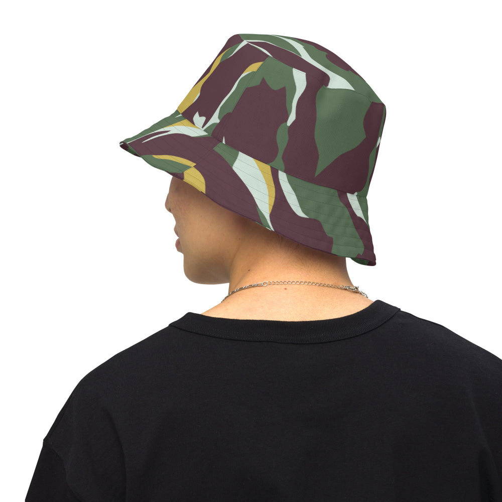 Indonesian National Police Resimen Pelopor CAMO Reversible bucket hat - Bucket Hat