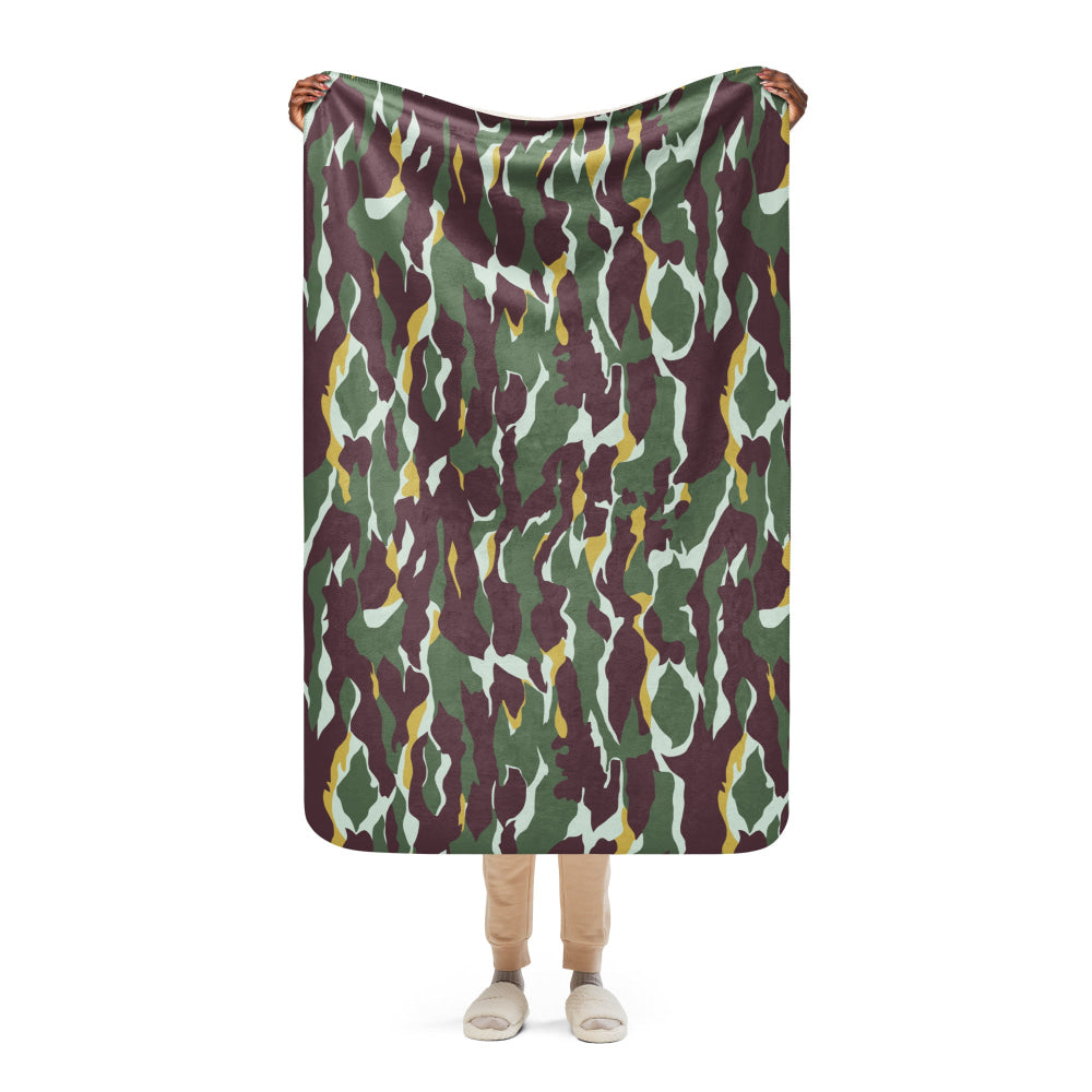 Indonesian National Police Resimen Pelopor CAMO Sherpa blanket - 37″×57″ - Blanket