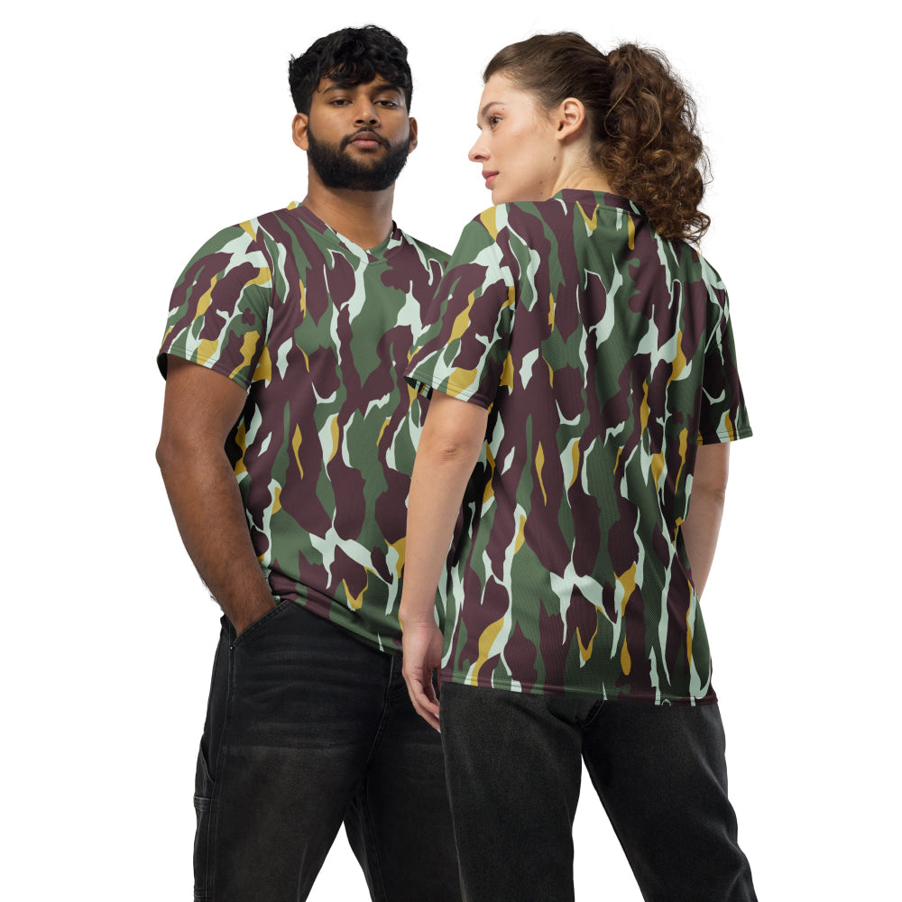 Indonesian National Police Resimen Pelopor CAMO unisex sports jersey - 2XS - Unisex Sports Jersey