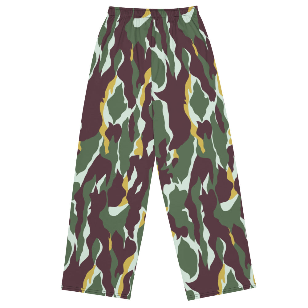 Indonesian National Police Resimen Pelopor CAMO unisex wide-leg pants - Unisex Wide-Leg Pants