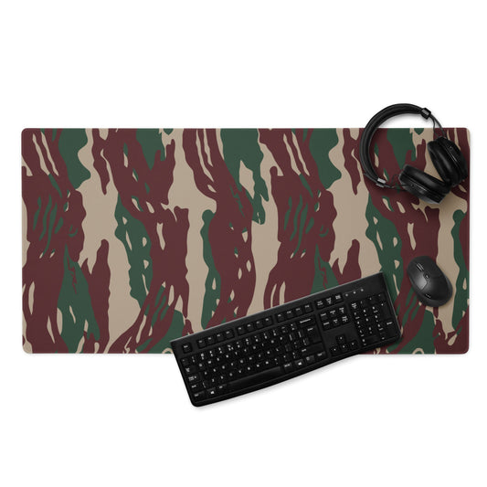 Indonesian Special Forces Loreng Darah Mengalir CAMO Gaming mouse pad - 36″×18″ - Mouse Pad