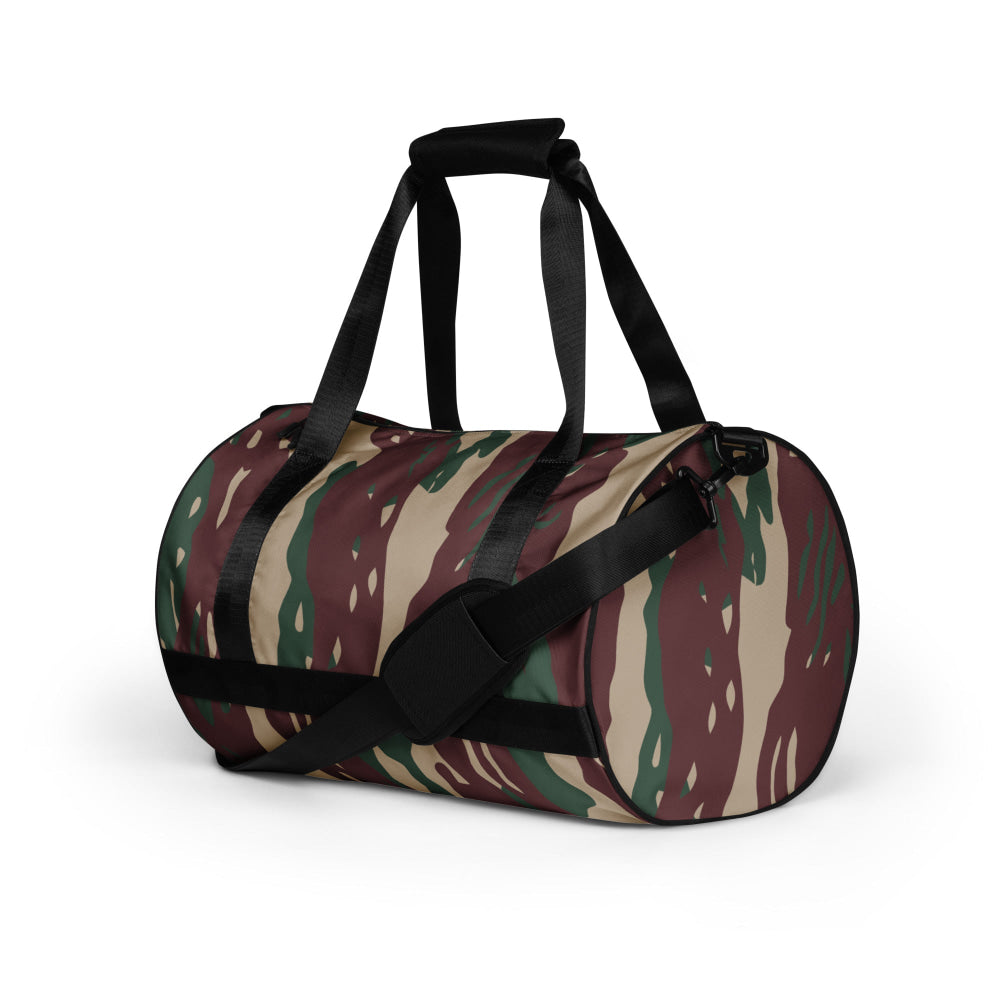 Indonesian Special Forces Loreng Darah Mengalir CAMO gym bag - Gym Bag