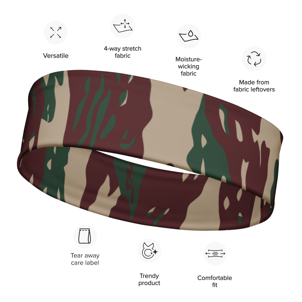 Indonesian Special Forces Loreng Darah Mengalir CAMO Headband - M