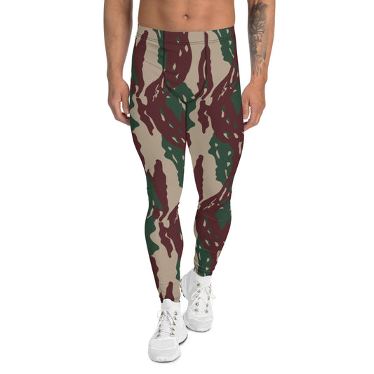 Indonesian Special Forces Loreng Darah Mengalir CAMO Men’s Leggings - XS - Mens