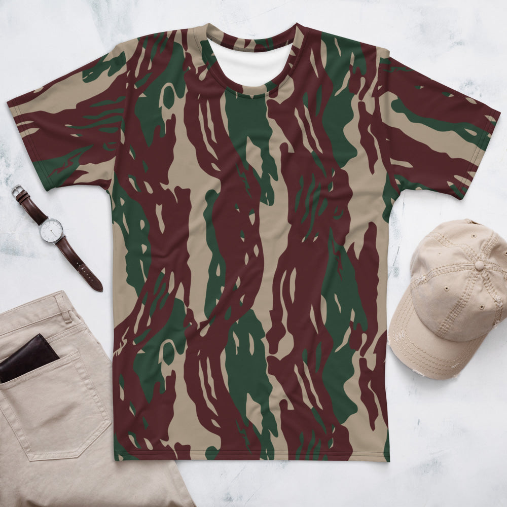 Indonesian Special Forces Loreng Darah Mengalir CAMO Men’s t-shirt - XS - Mens T-Shirt