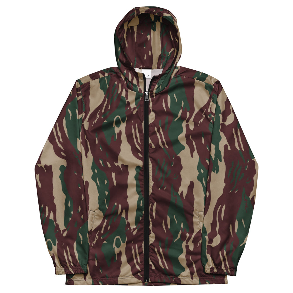 Indonesian Special Forces Loreng Darah Mengalir CAMO Men’s windbreaker - Mens Windbreaker